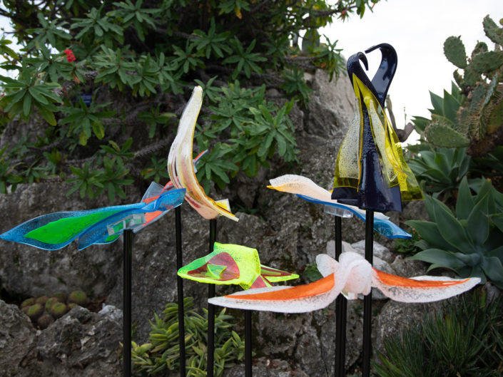 Quand fleurissent les sculptures au Jardin Exotique