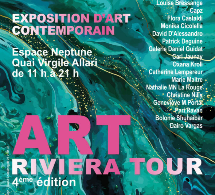 Exposition « ART RIVIERA TOUR » du 8 au 23 juillet 2023