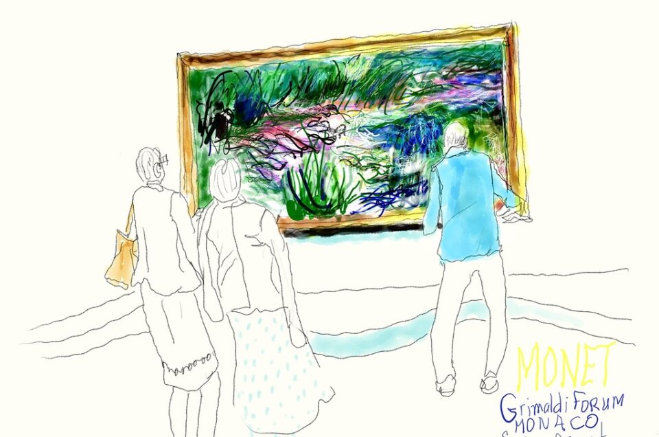 Exposition Monet au Grimaldi Forum  par Virginie Broquet