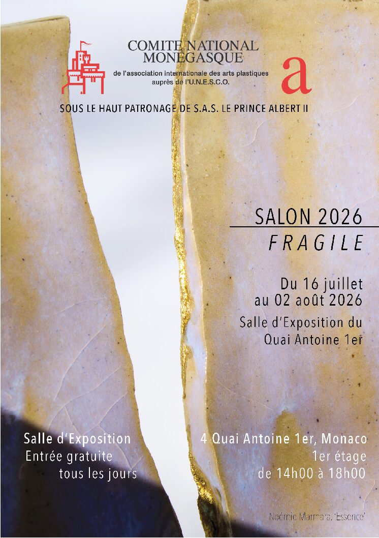 Salon 2026 : « FRAGILE » du 16 juillet au 2 août 2026